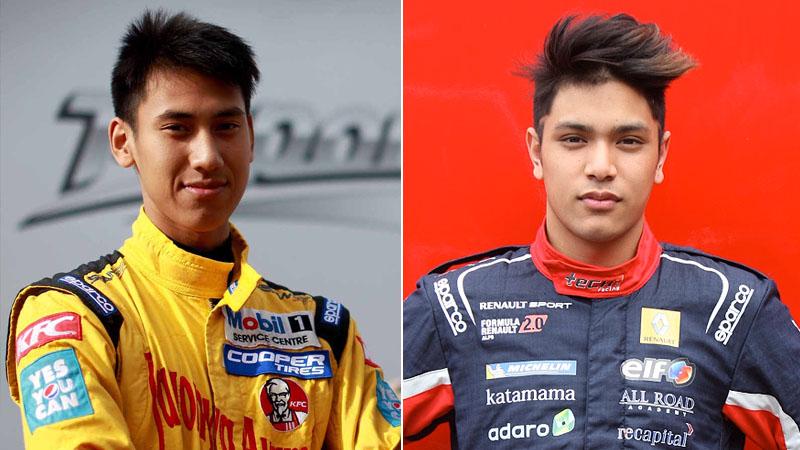 Sean Gelael dan Philo Paz Armand menutup seri terakhir GP2 dengan hasil kurang maksimal. - INDOSPORT